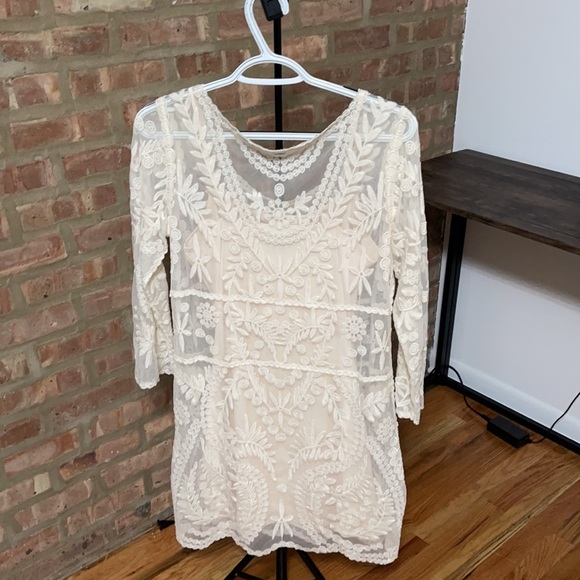 Express Lace Dress. Size M - Picture 6 of 6